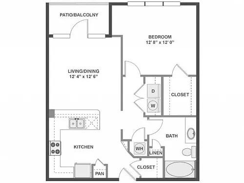 Floor plan A325