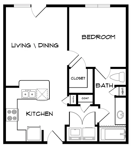 Floor plan A2