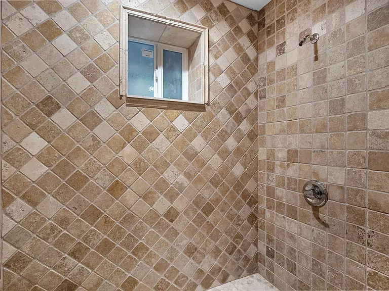 Large custom showers.