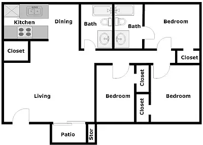 Floor plan Floorplan A4
