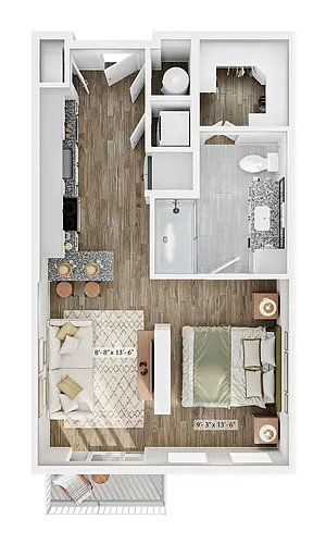 Floor plan E1
