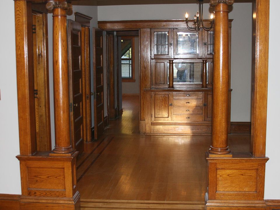 Dining Room with built-in buffet