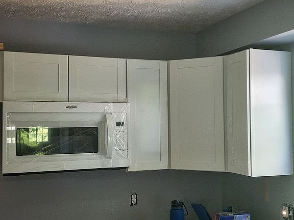 New cabinets subway tile