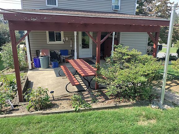 Rear - Porch and patio