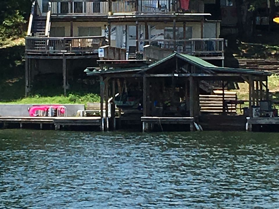 House view from lake