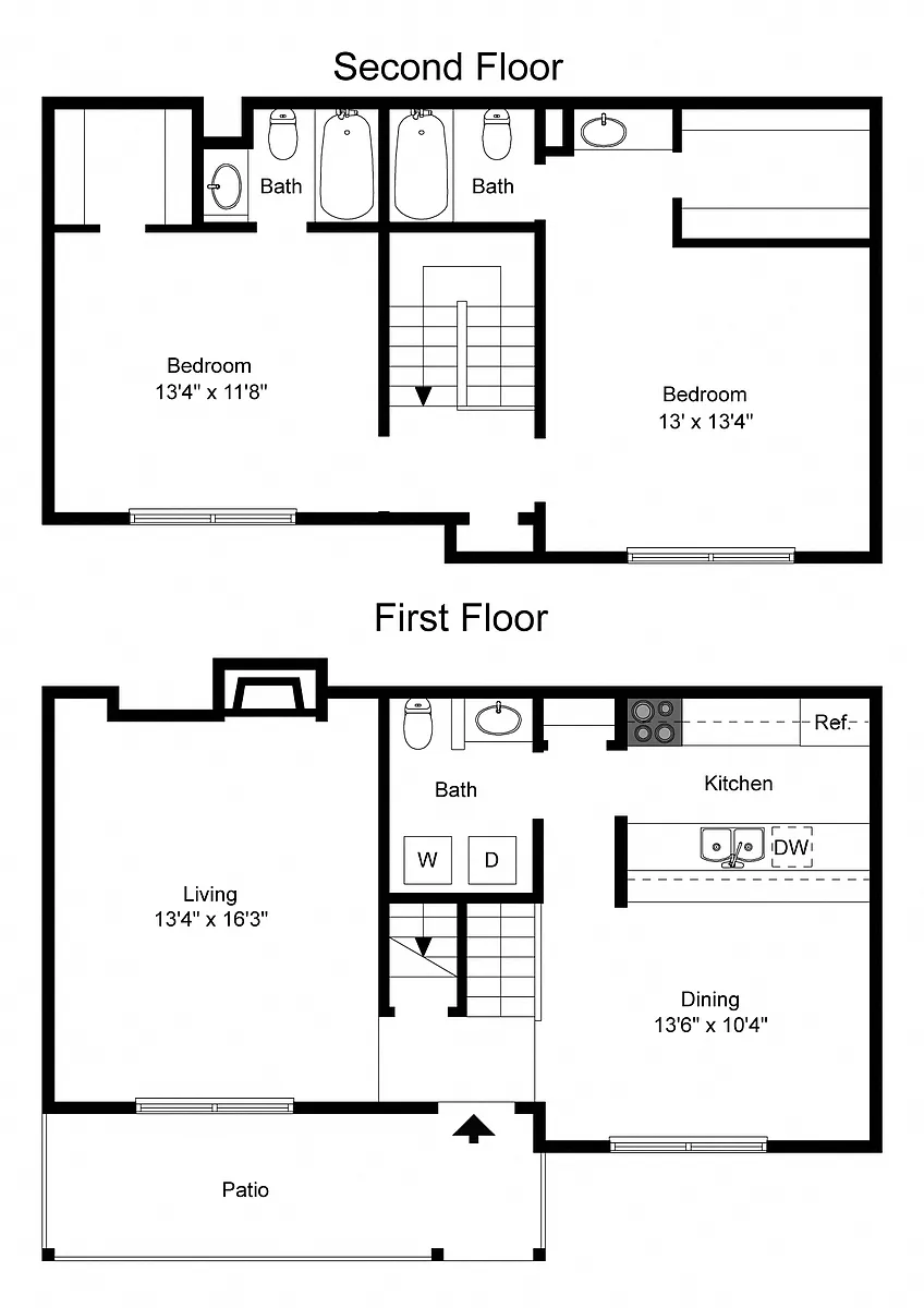 Floor plan B6