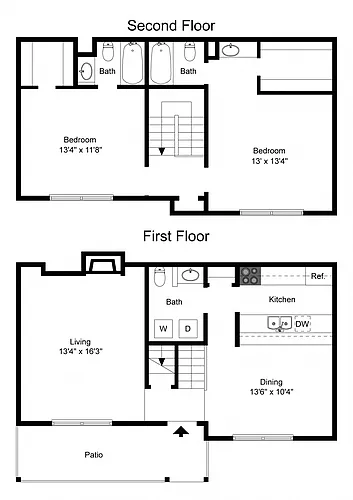 Floor plan B6