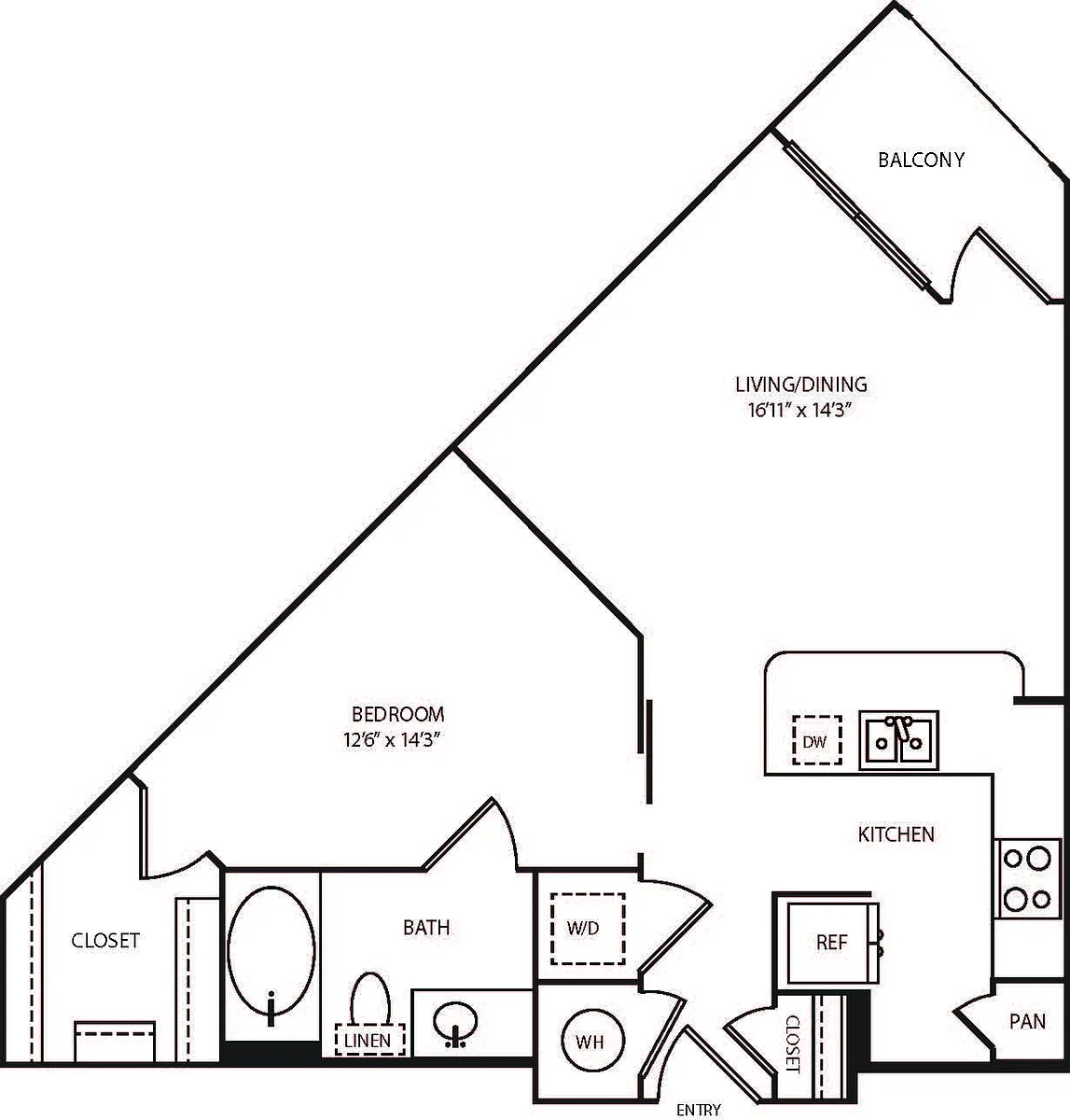 Floor plan S1B