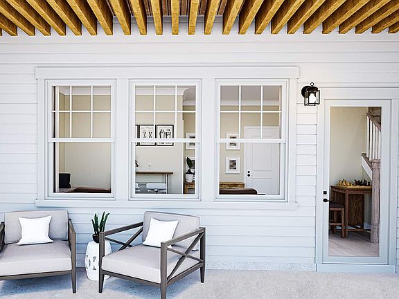 Townes at North Salem Residence 1- Outdoor Living