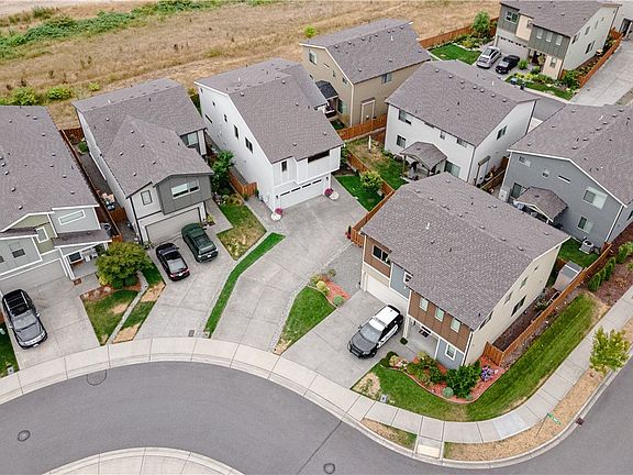 Home is tucked back on a cul-de-sac providing extra privacy