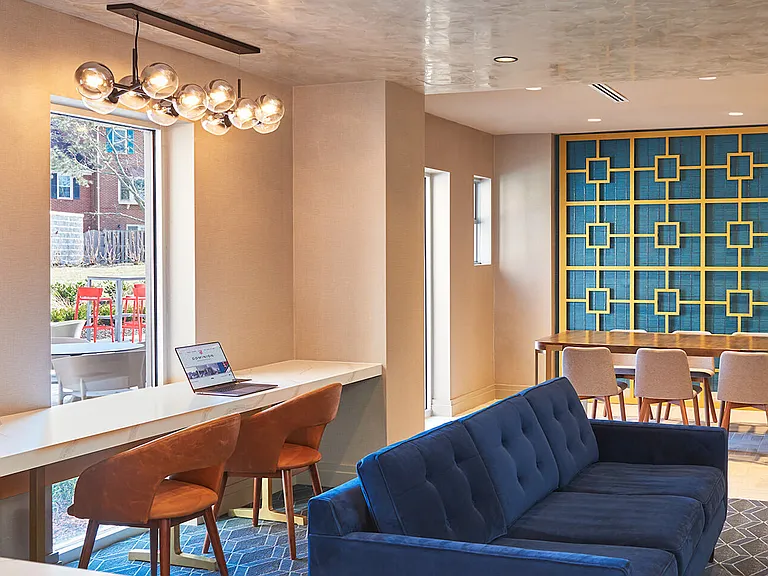 Entertain friends in the clubroom while watching the latest game!