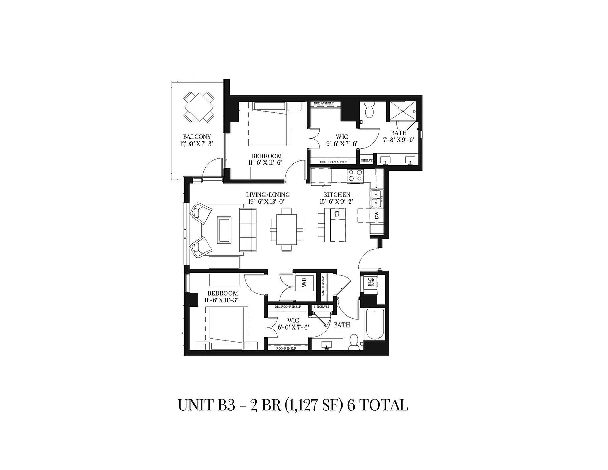 Floor plan Broadway