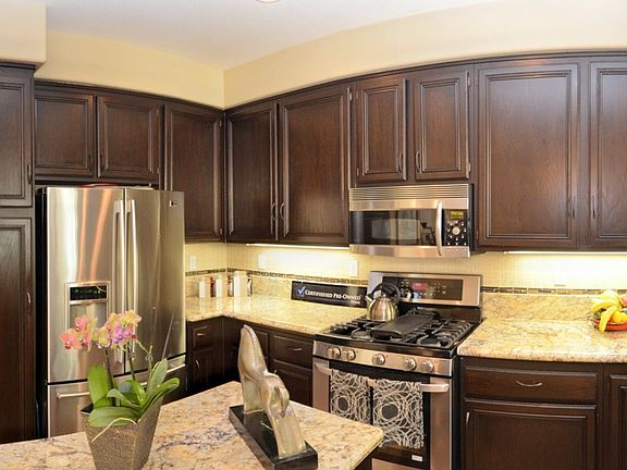 Upgraded kitchen with island