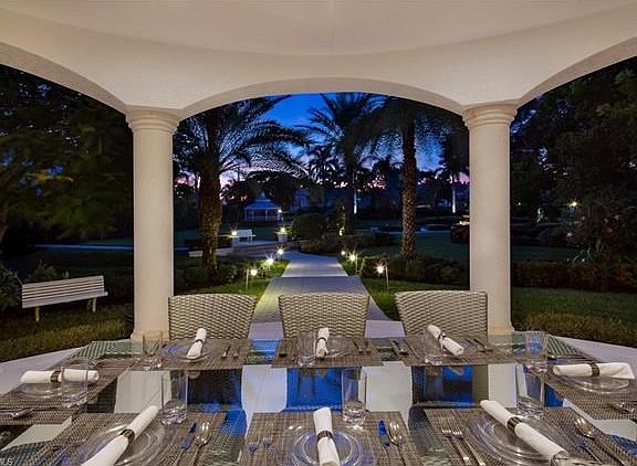 PATIO LOOKING OUT TO GARDENS