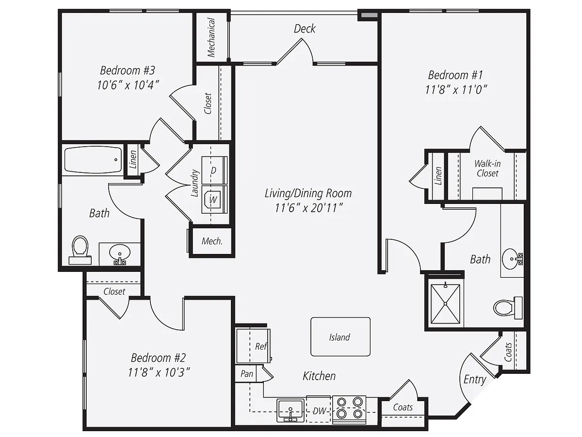 Floor plan Violet