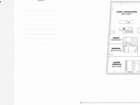 2nd image of 515 W 36th St Penthouse 5B