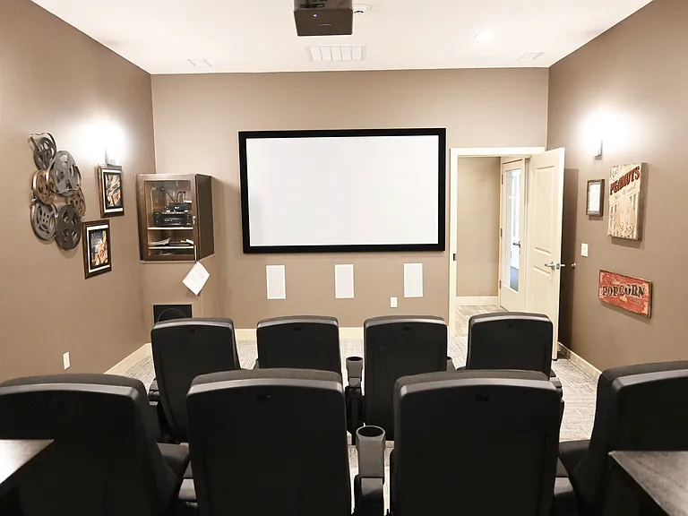 Community theater located in the clubhouse at The Sterling.