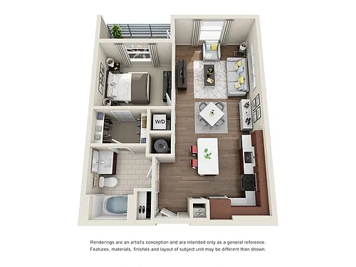 Floor plan A1J