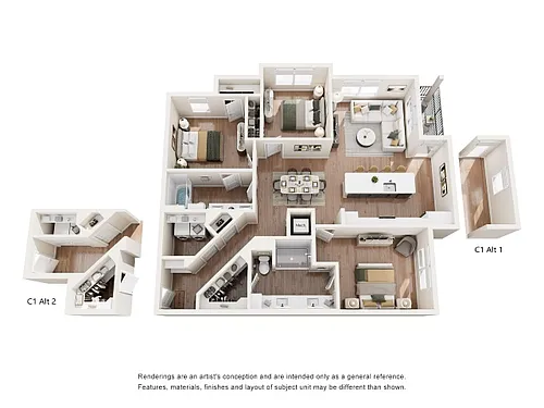 Floor plan C1