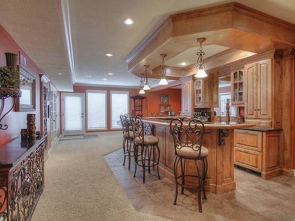 Lower level bar