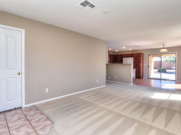 Open living, dining and kitchen