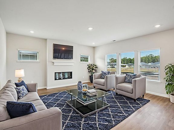 The Taylorsville floorplan with the Classic White Harbor interior package.