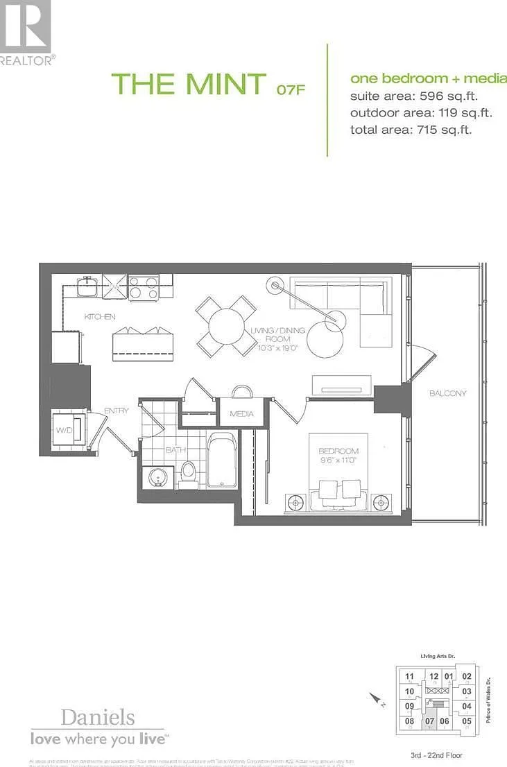 1 bed, $2,150 — Photo 3