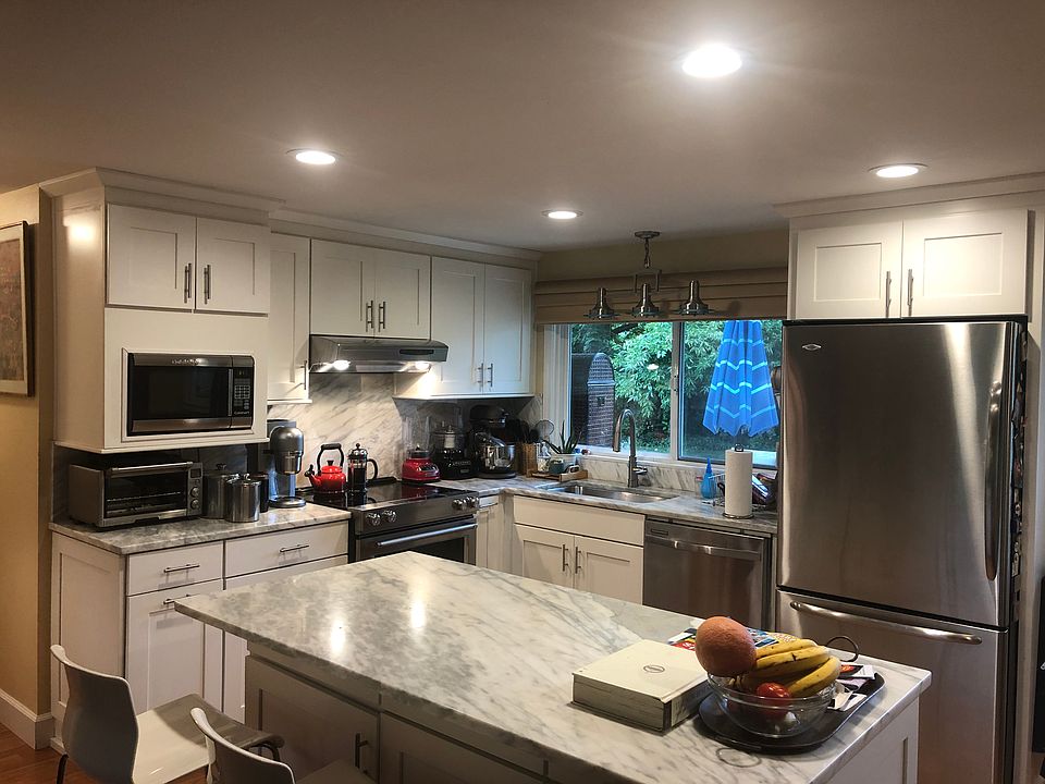 Remodeled kitchen.