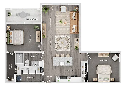 Floor plan The Birch