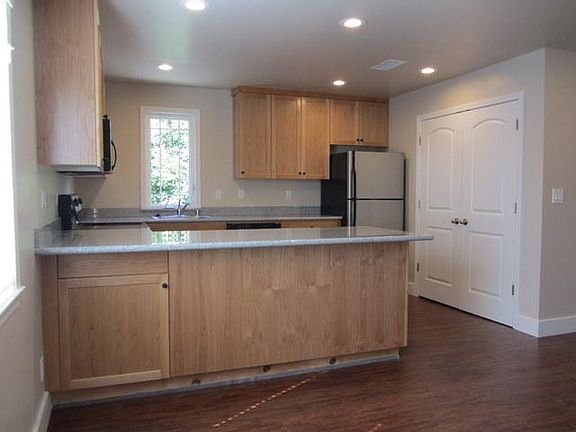Kitchen with large pantry