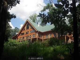 Custom cypress log home.