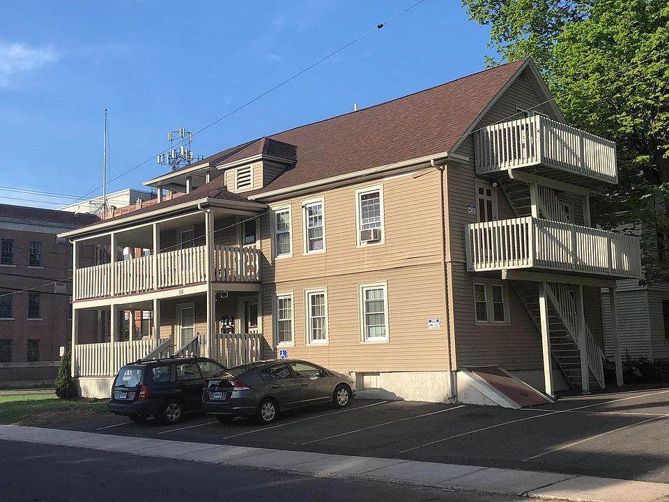 54 Center St. Parking lot view