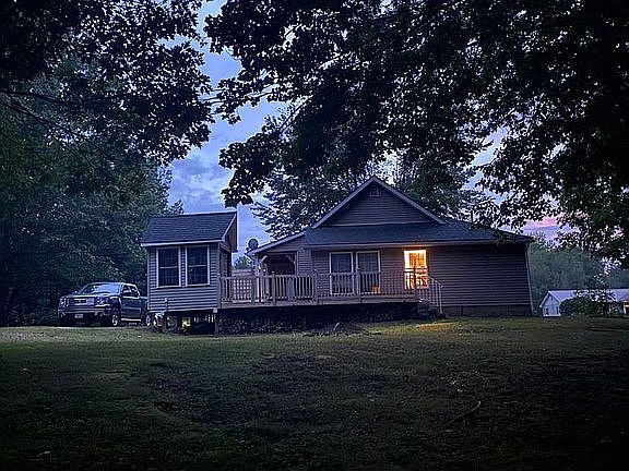 Back of House at Night