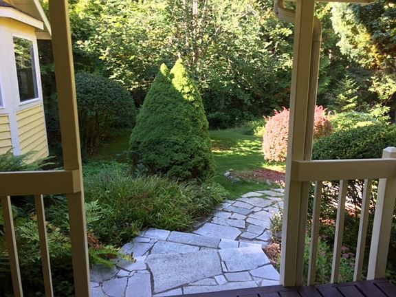 Entry to your front door.