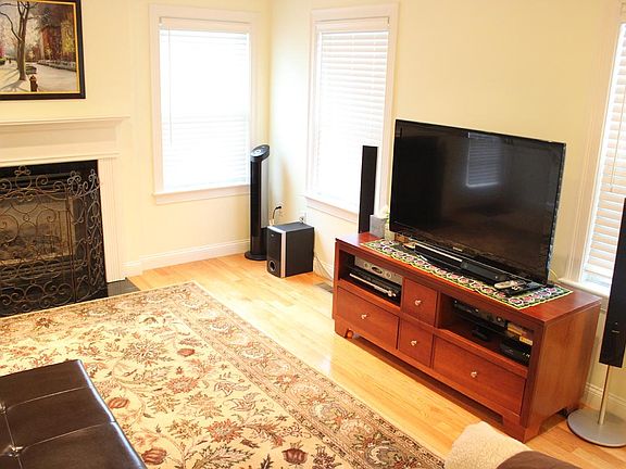 Living Room with Remote Controlled Fire Place