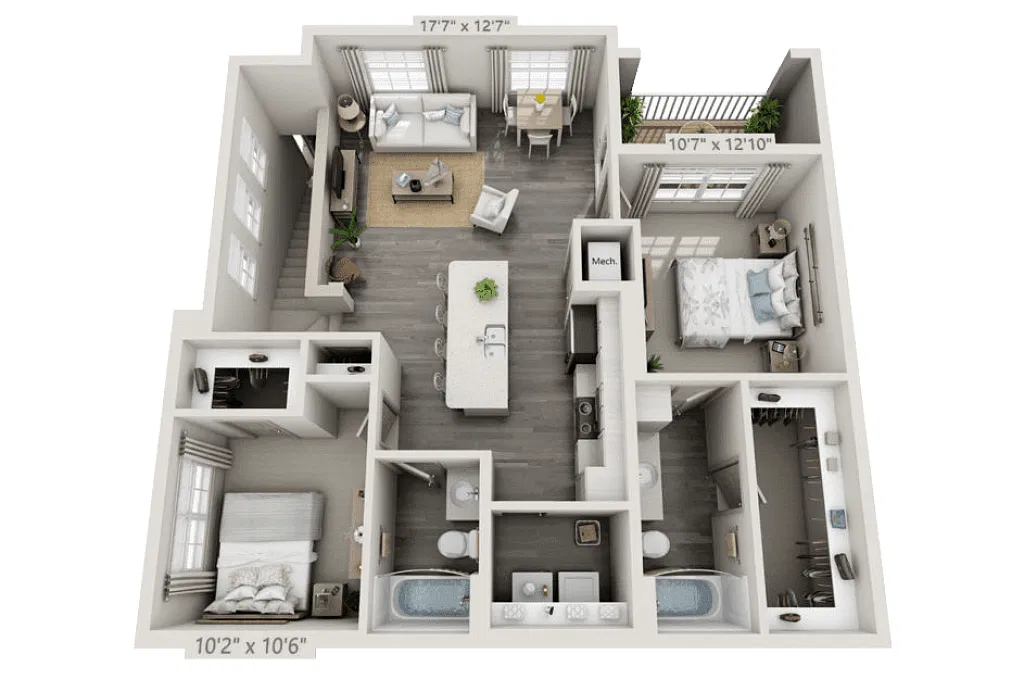 Floor plan Mulberry