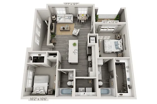 Floor plan Mulberry