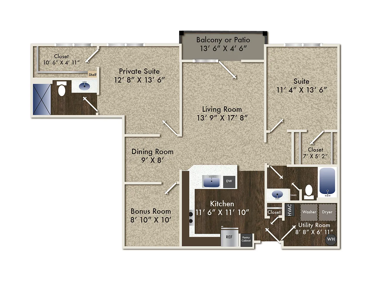 Floor plan Holiday
