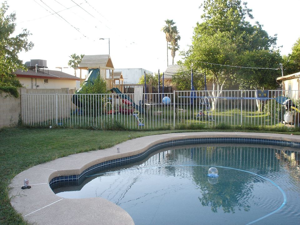Pool & backyard