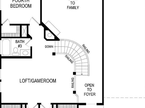 Brittany 40 2F Second Floor Plan