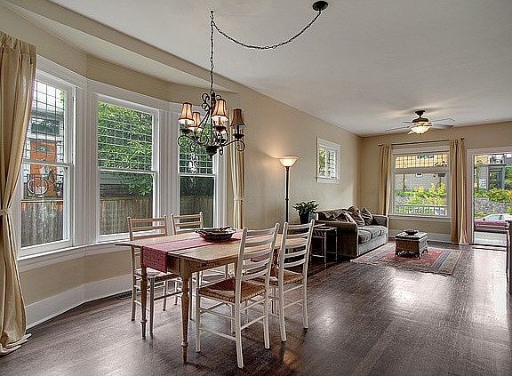 Beautifully finished fir floors