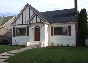 Front, English tudor