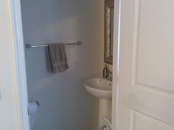 first floor half bathroom