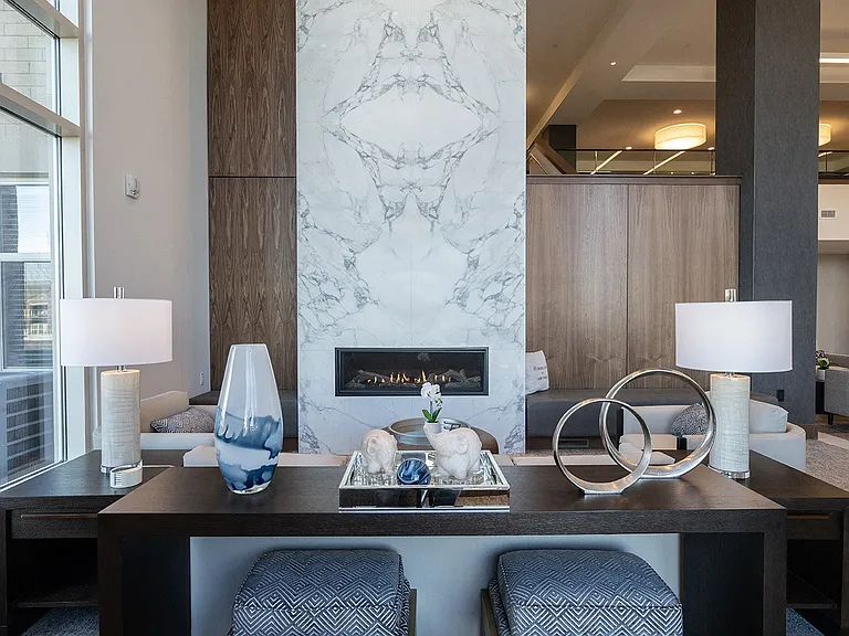 Grab a cup of coffee and relax by the fire.