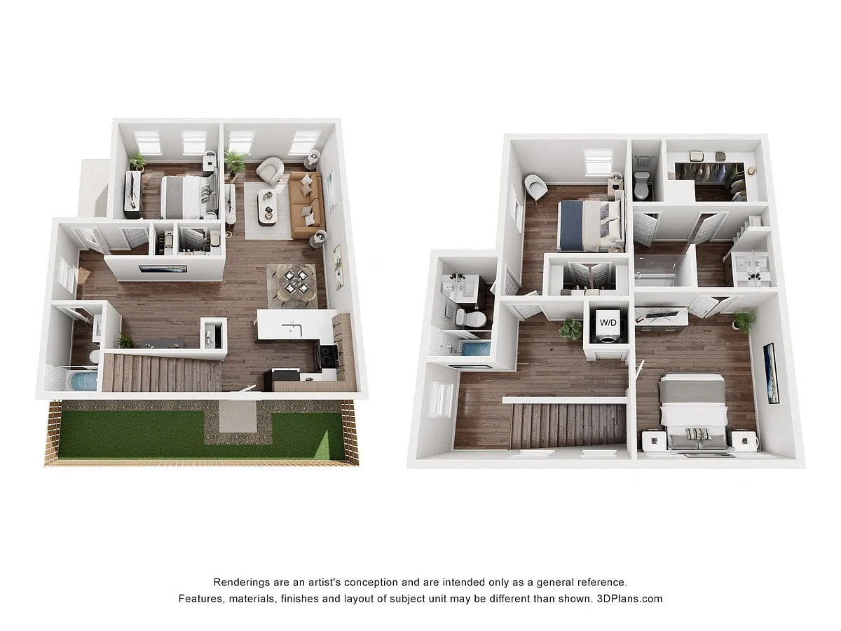 Floor plan Bent Tree A