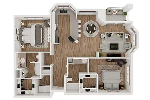 Floor plan Domaine