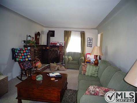 Living with wood burning free standing FP