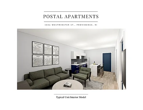 Floor plan 1834 - 1836 Westminster Street - 1834-...
