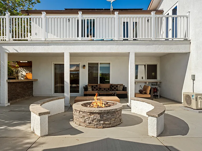 Firepit for everyone to enjoy
