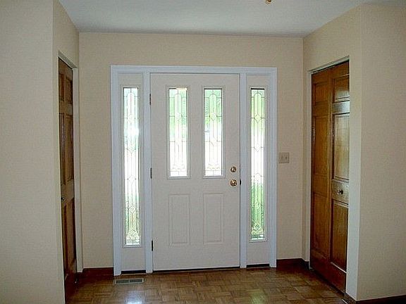 Leaded Glass Entry